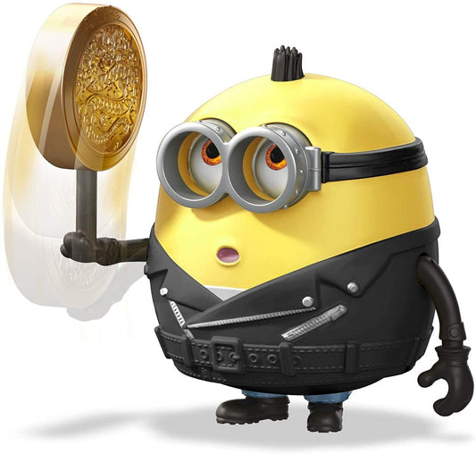Stone-Cold Fun: The Minions: The Rise of Gru Stone Tossing Otto Figure!