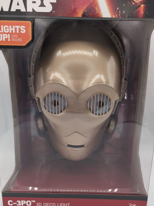 Bring the Galaxy Home with the Star Wars C-3PO 3D Wall Light!