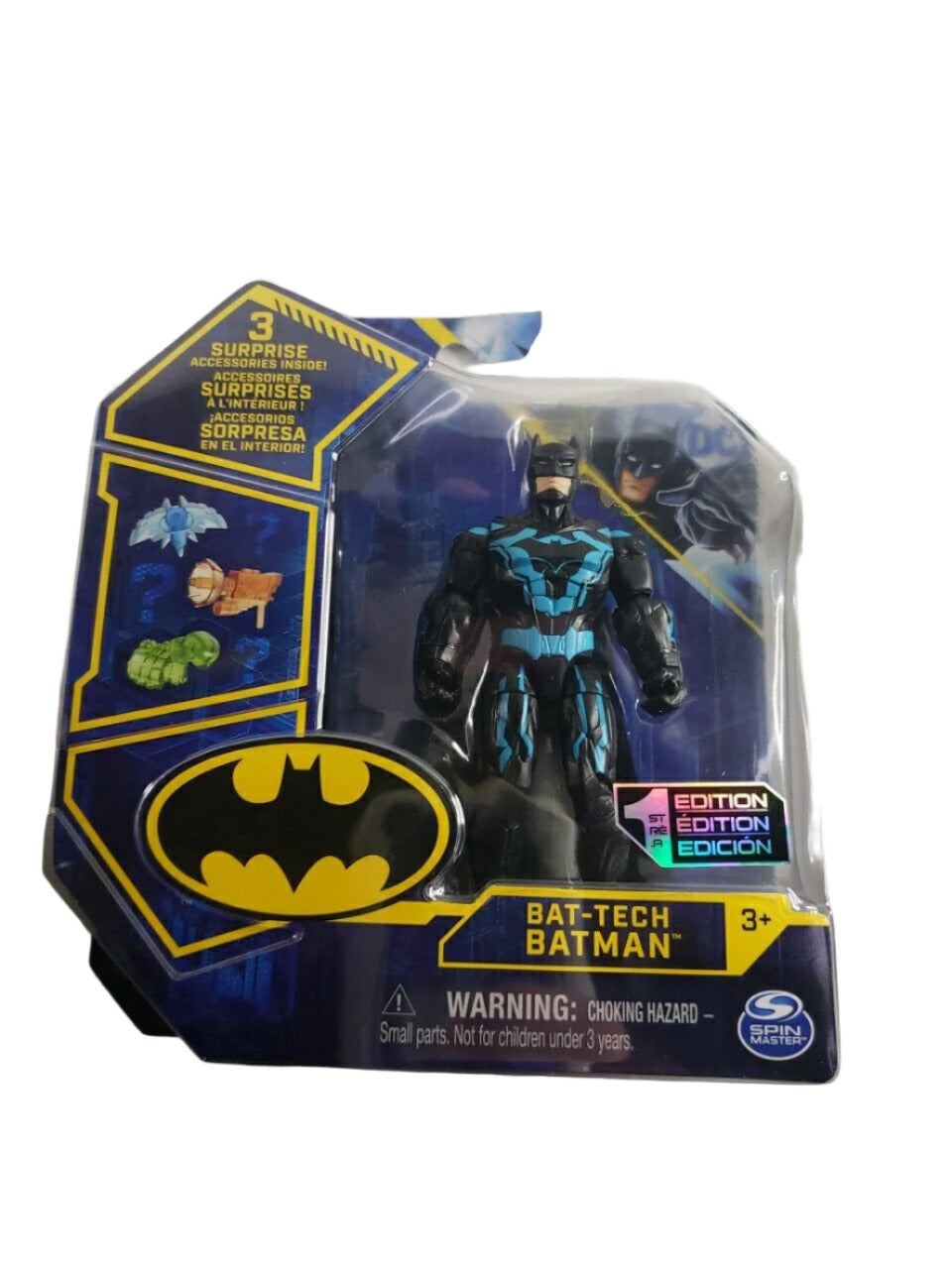 DC Spin Master Bat-Tech Batman and Riddler figures