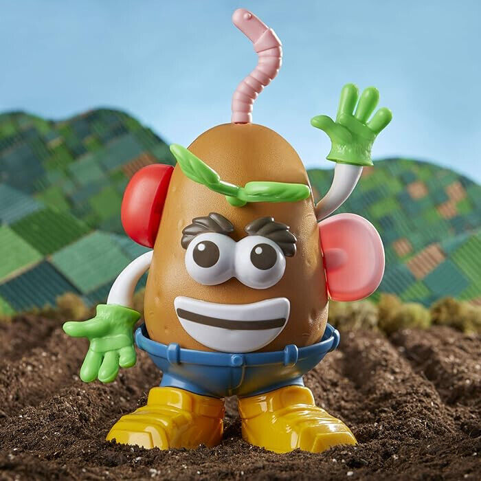 Mr. Potato Head Goes Green packaging made from FSC-certified paper.