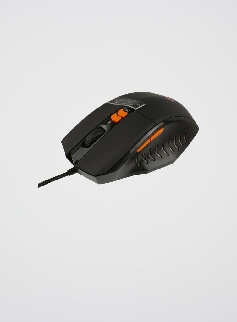 Gaming mouse with adjustable DPI and LED backlight