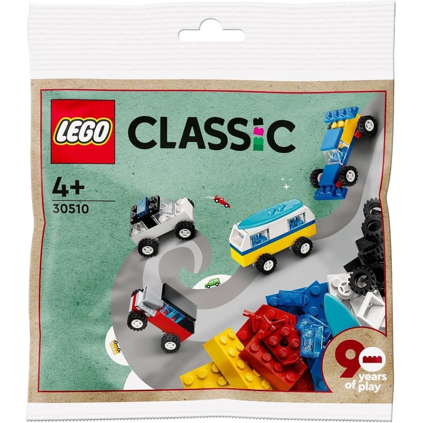 LEGO Classic 90 Years of Cars set, LEGO anniversary cars