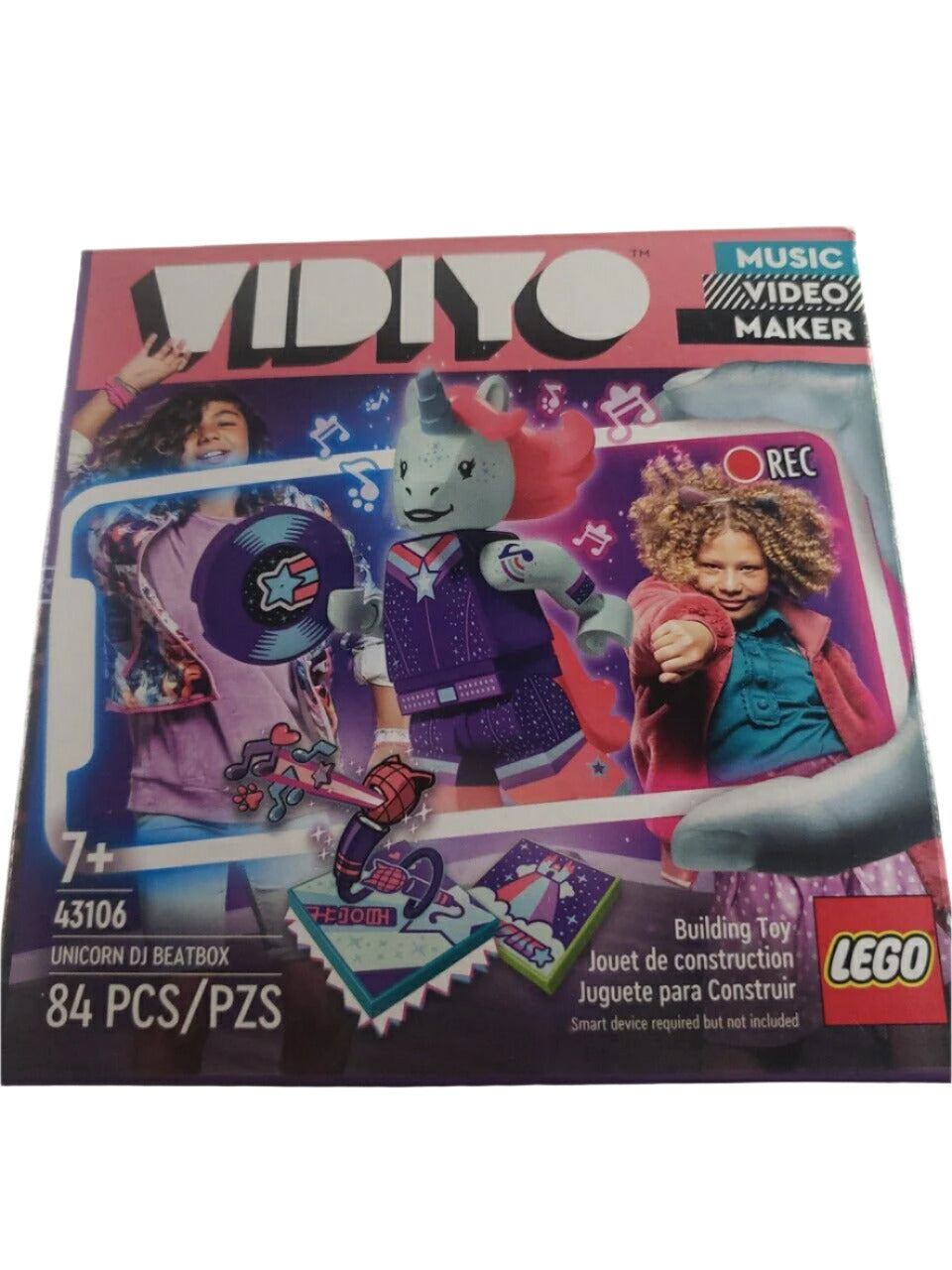 LEGO VIDIYO Party Unicorn DJ Beatbox 43106