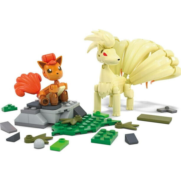 poseable Vulpix and Ninetales Figures from MEGA Pokémon Evolution Set – Must-Have for Pokémon Fans!