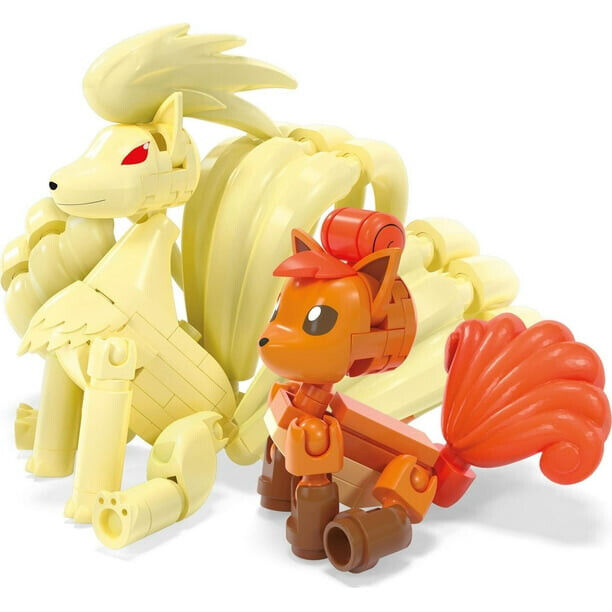 MEGA Pokémon Vulpix Evolution Set – Buildable Vulpix and Ninetales Figures – Available at Utopia Collectibles