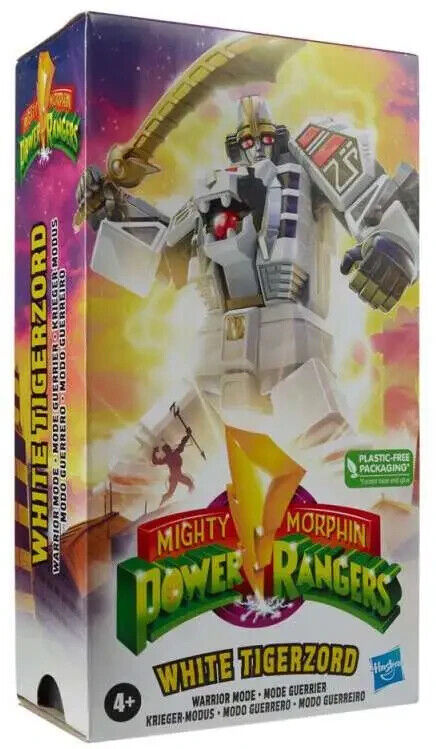 Mighty Morphin Power Rangers White Tigerzord action figure