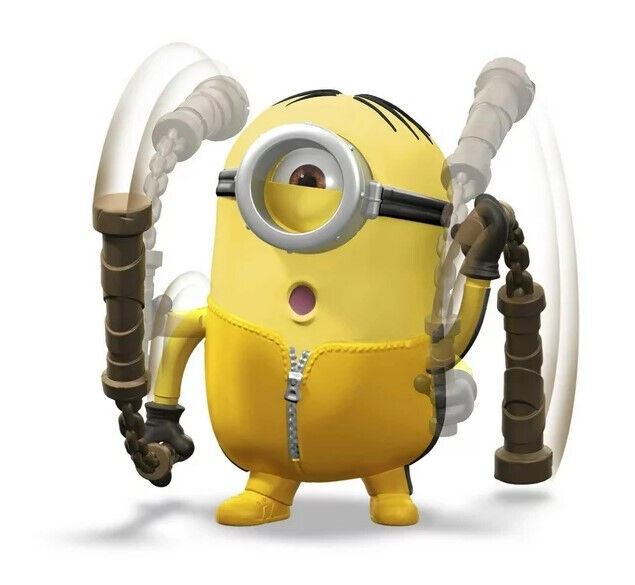 Stuart with nunchuck action figure