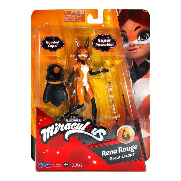 Miraculous Ladybug Rena Rouge Great Escape action figure