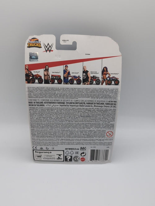 2018 Hot Wheels 1/64 Monster Trucks WWE Undertaker
