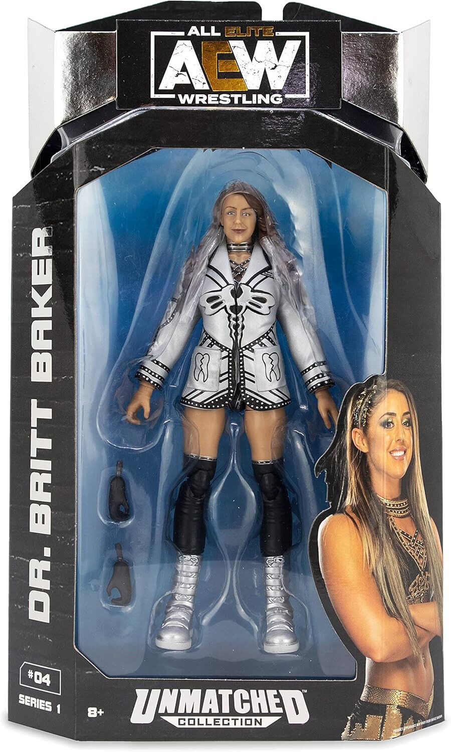 AEW Dr. Britt Baker Unmatched Series 1 action figure
