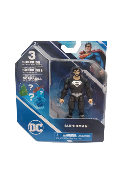 Spin Master DC Superman black suit figure