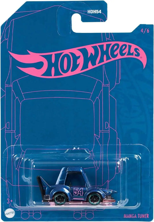 Hot Wheels Pearl and Chrome Manga Tuner