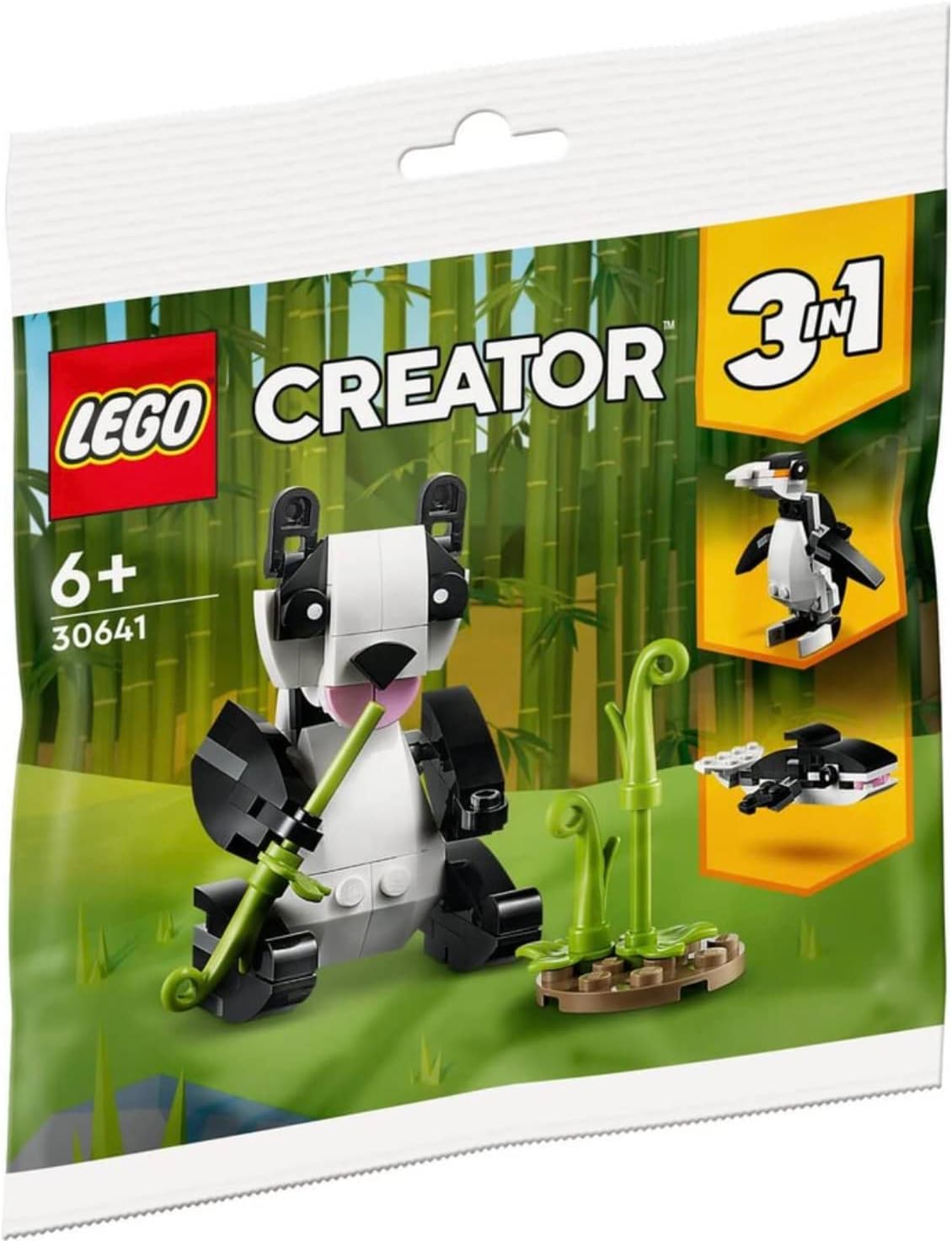 Buildable LEGO Panda Bear