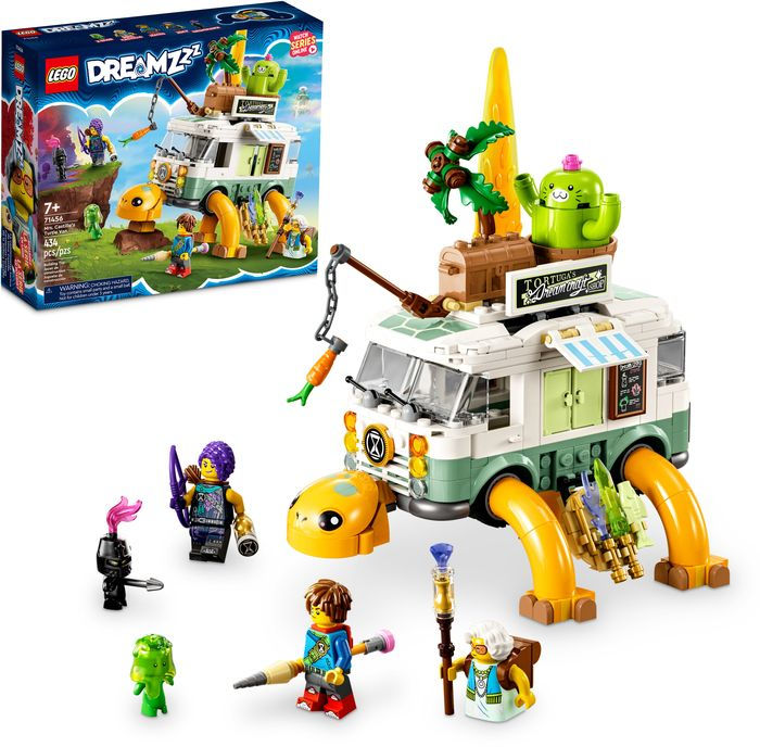 LEGO DREAMZzz Mrs. Castillo’s Turtle Van 71456 in Party Mode with minifigures – Utopia Collectibles