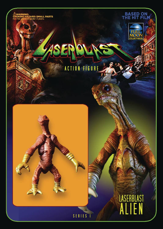 Laserblast Alien 3-Inch Action Figure – Retro Horror Sci-Fi Toy from Full Moon Collectibles
