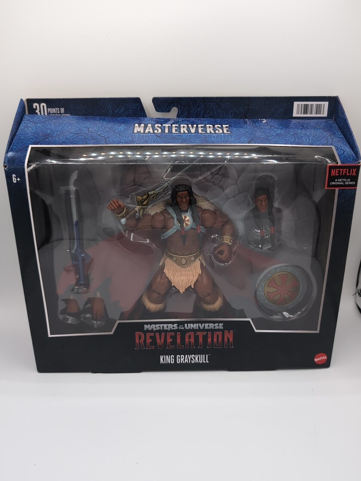 Mattel Masters of the Universe King Grayskull figure