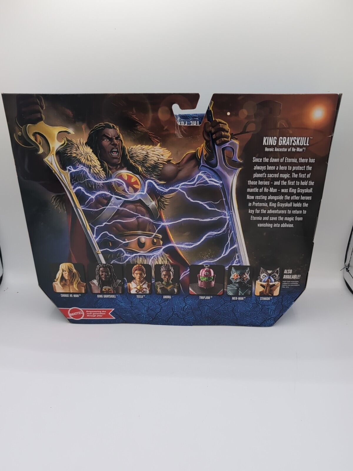 Mattel Masters of the Universe King Grayskull figure