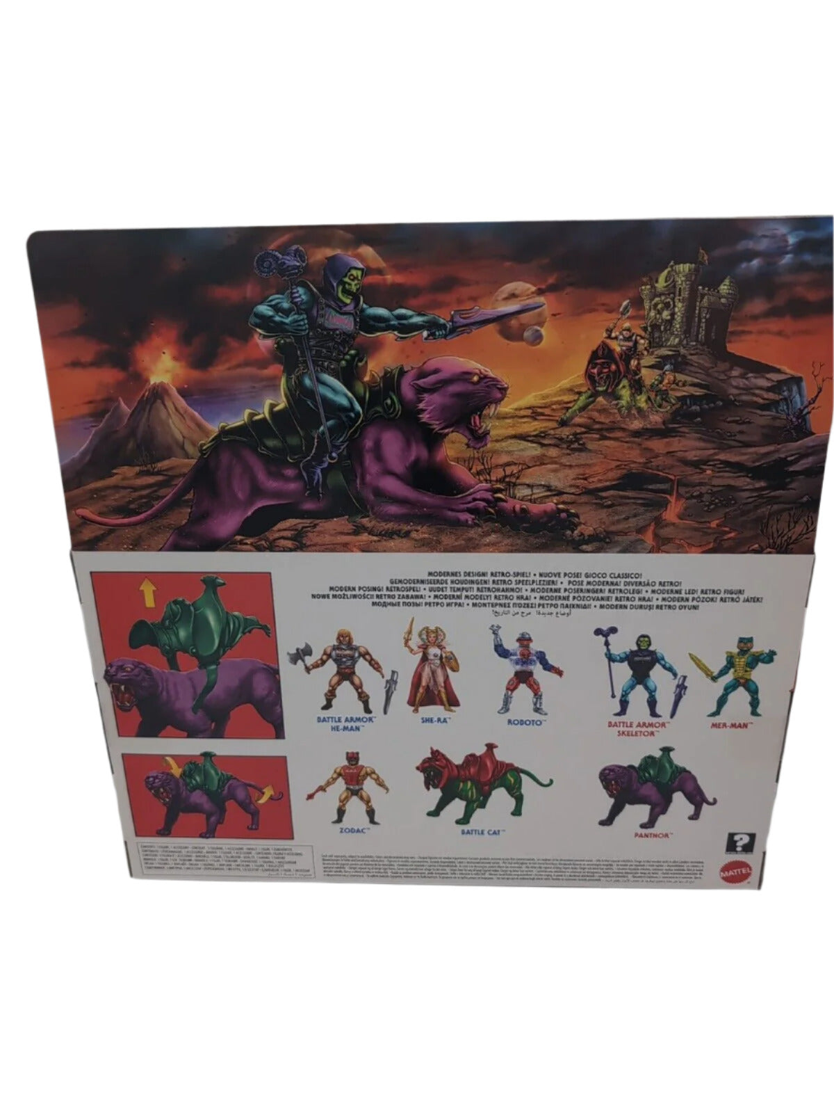 Masters of the Universe Origins Panthor Savage Cat action figure