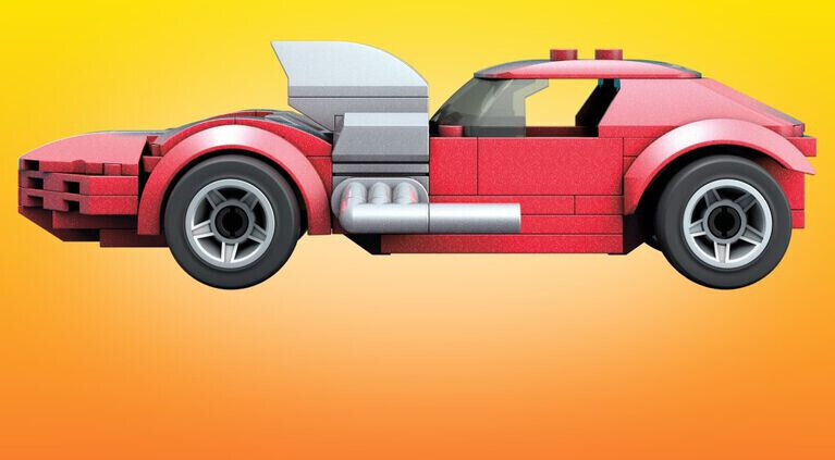 Mega Construx Hot Wheels Twin Mill building set