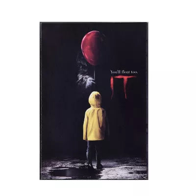 ECA Ultimate Pennywise 2017 action figure, full view, displaying detailed costume, available at booyahs.ca.
