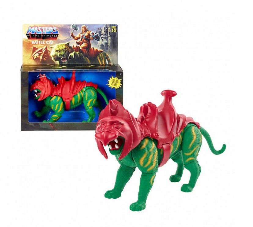 New Retro Masters of the Universe Battle Cat Action Figure by Mattel – Walmart 2020 Exclusive Collectible