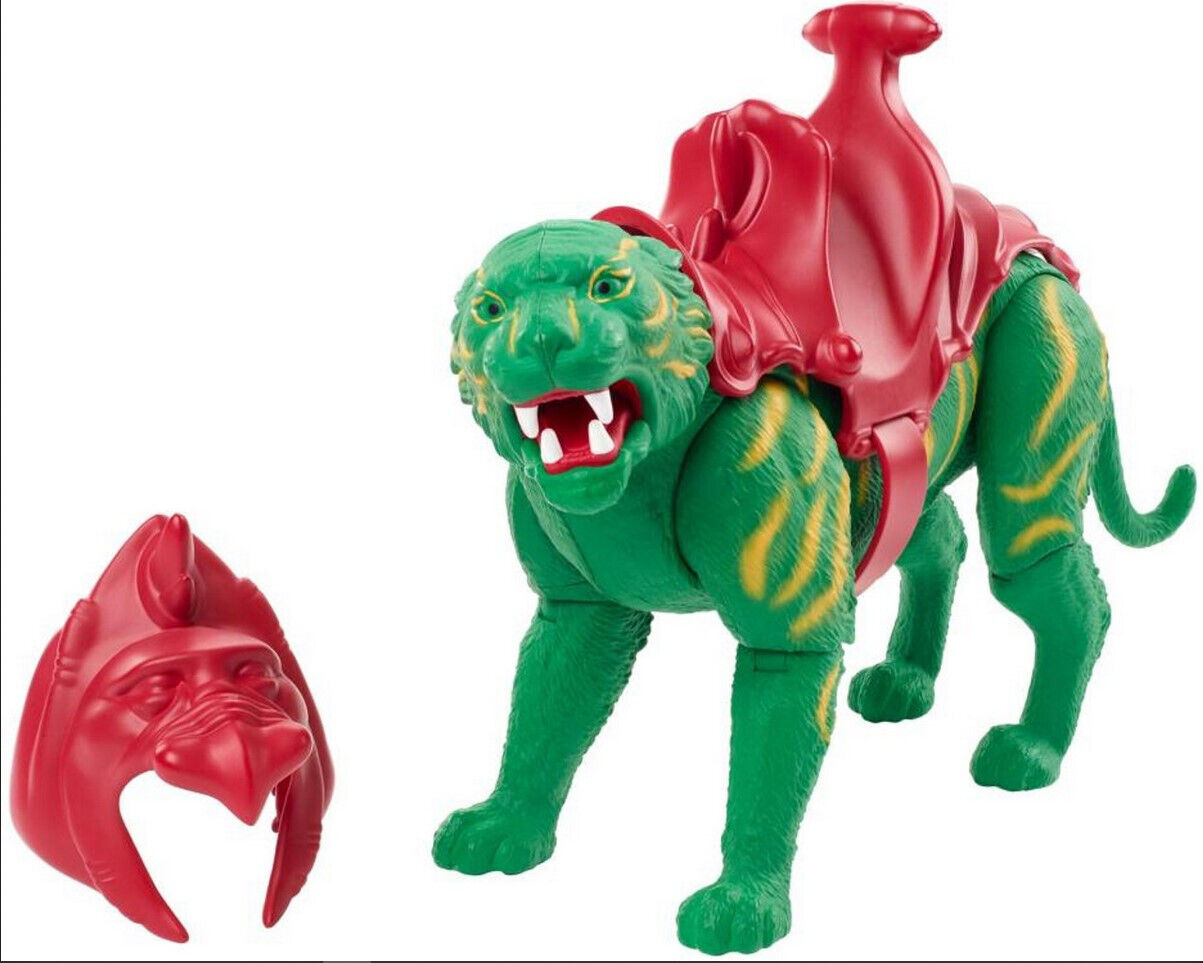 New Retro Masters of the Universe Battle Cat Action Figure by Mattel – Walmart 2020 Exclusive Collectible