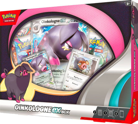 Pokémon TCG: Oinkologne ex Box (2023) – New Sealed | Exclusive Lechonk & Oinkologne ex Cards