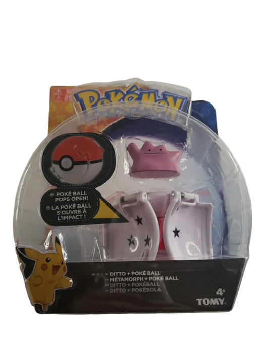 Pokemon Ditto 4 inch figure with Pokeball