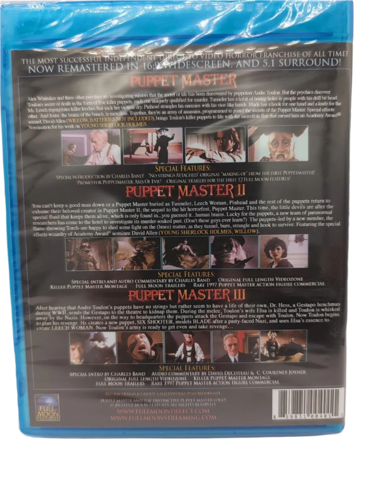 Puppet Master Blu-ray Collection Full Moon