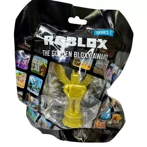 Roblox The Golden Bloxy Award Backpack Clip Series 1
