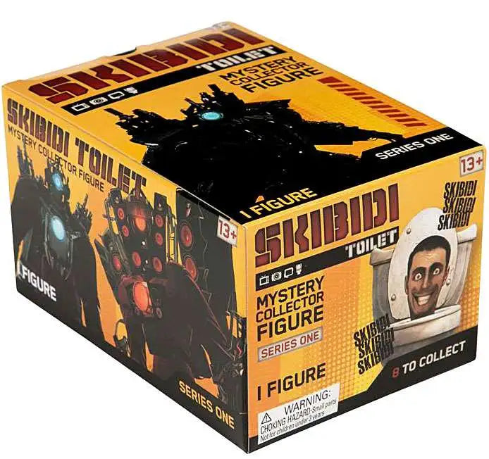 "Skibidi Toilet Speaker Man Mystery Collection Figure - Series 1, collectible toy available at Utopia Collectibles."