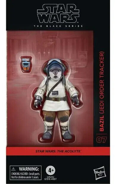 Star Wars Black Series Bazil Jedi Order Tracker figure from The Acolyte, available at Utopia Collectibles.