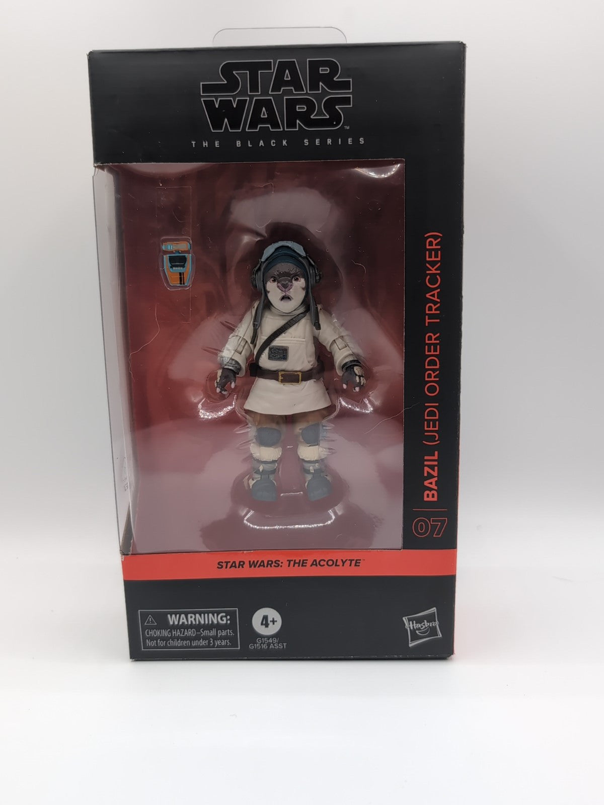 Star Wars Black Series Bazil Jedi Order Tracker figure from The Acolyte, available at Utopia Collectibles.
