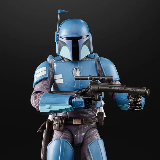 Hasbro Mandalorian Death Watch Figure with Blaster Rifle – Side Pose
