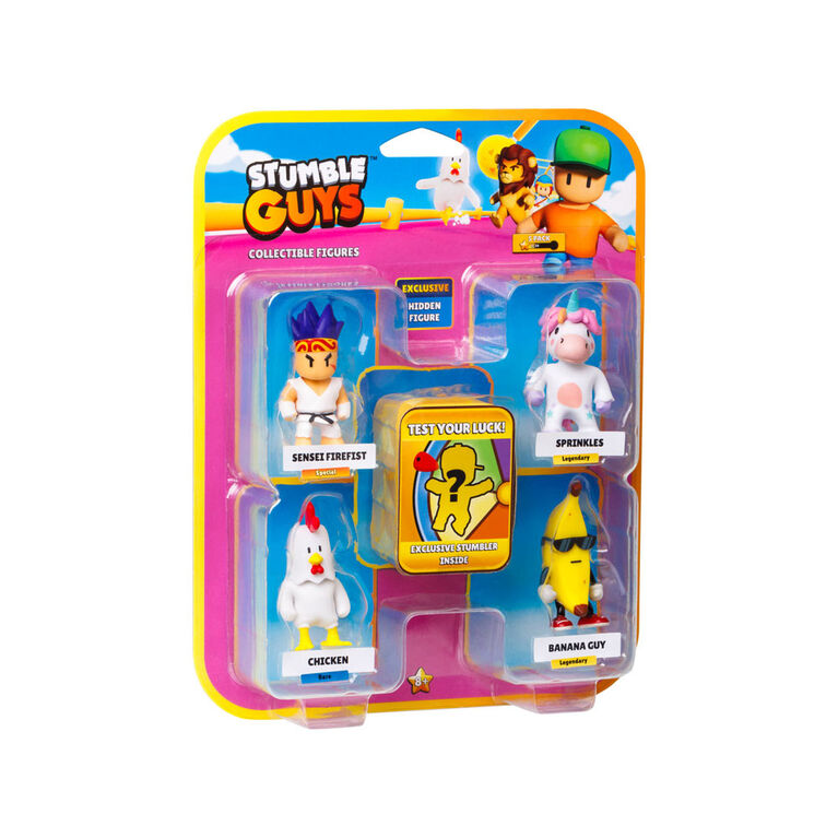 Stumble Guys 5-pack collectible figures in colorful poses – Utopia Collectibles