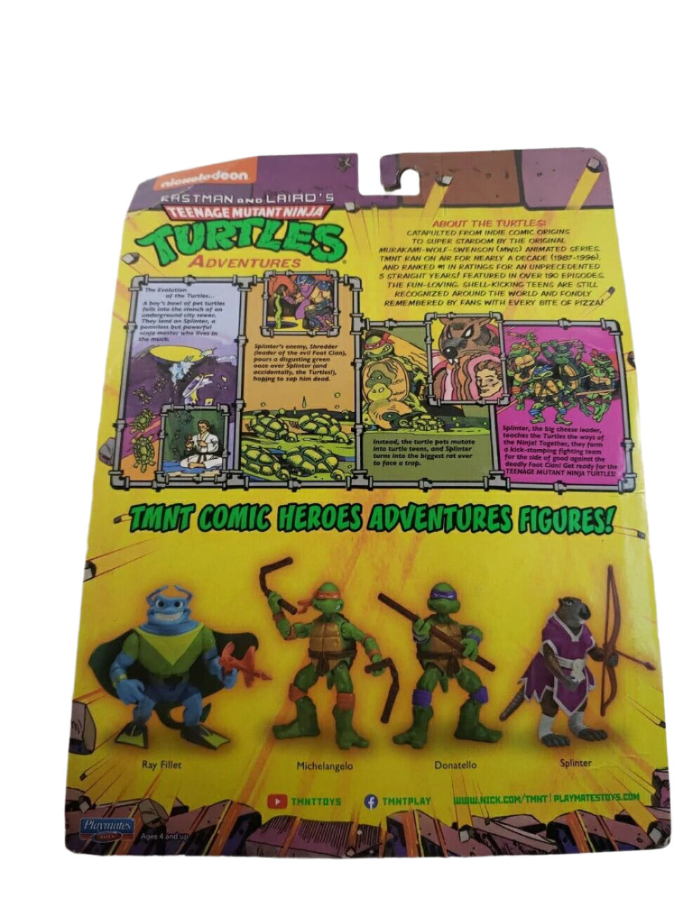 TMNT Classic Heroes Advanced Splinter figure