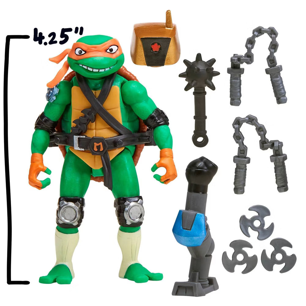 Michelangelo interchangeable parts figure