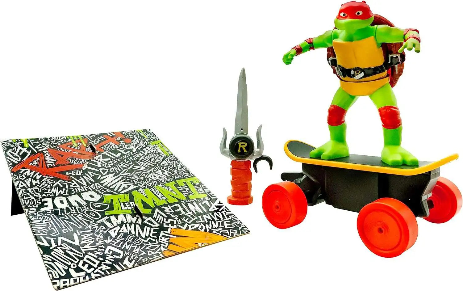 Teenage Mutant Ninja Turtles Cowabunga Skate RC with Leonardo figure