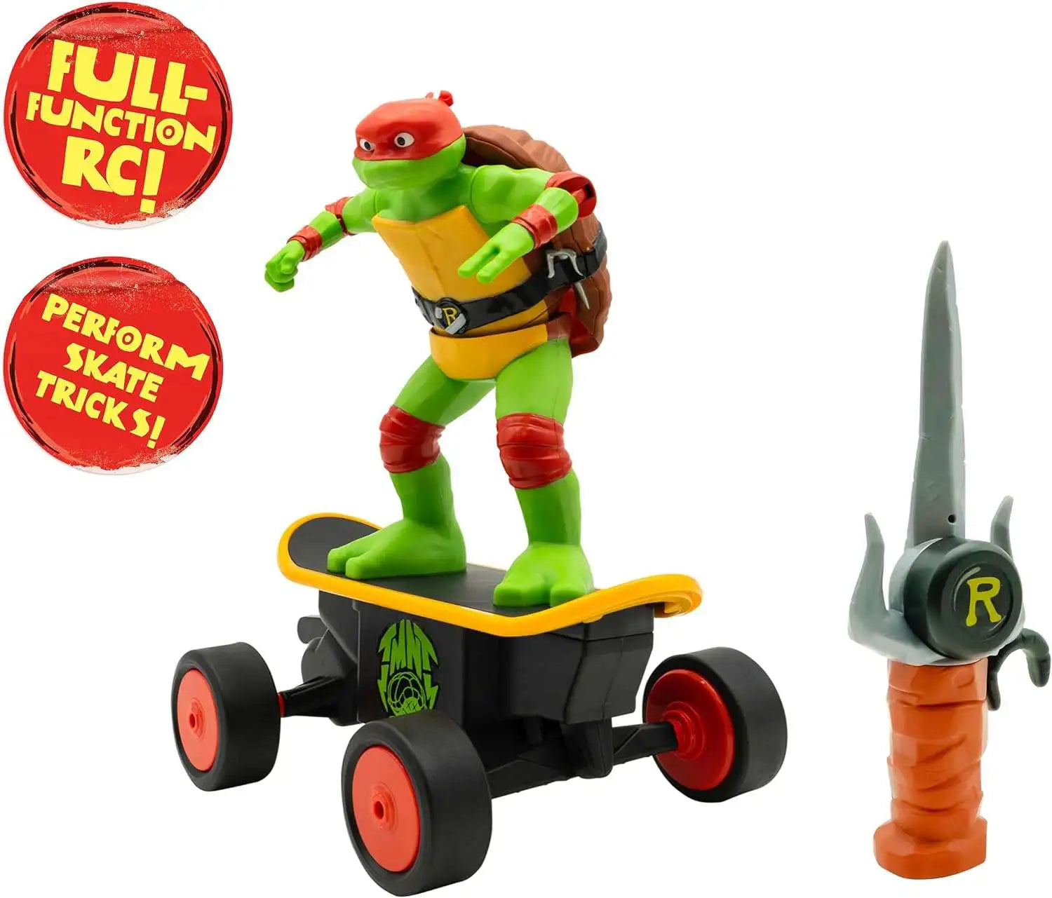 Teenage Mutant Ninja Turtles Cowabunga Skate RC with Leonardo figure