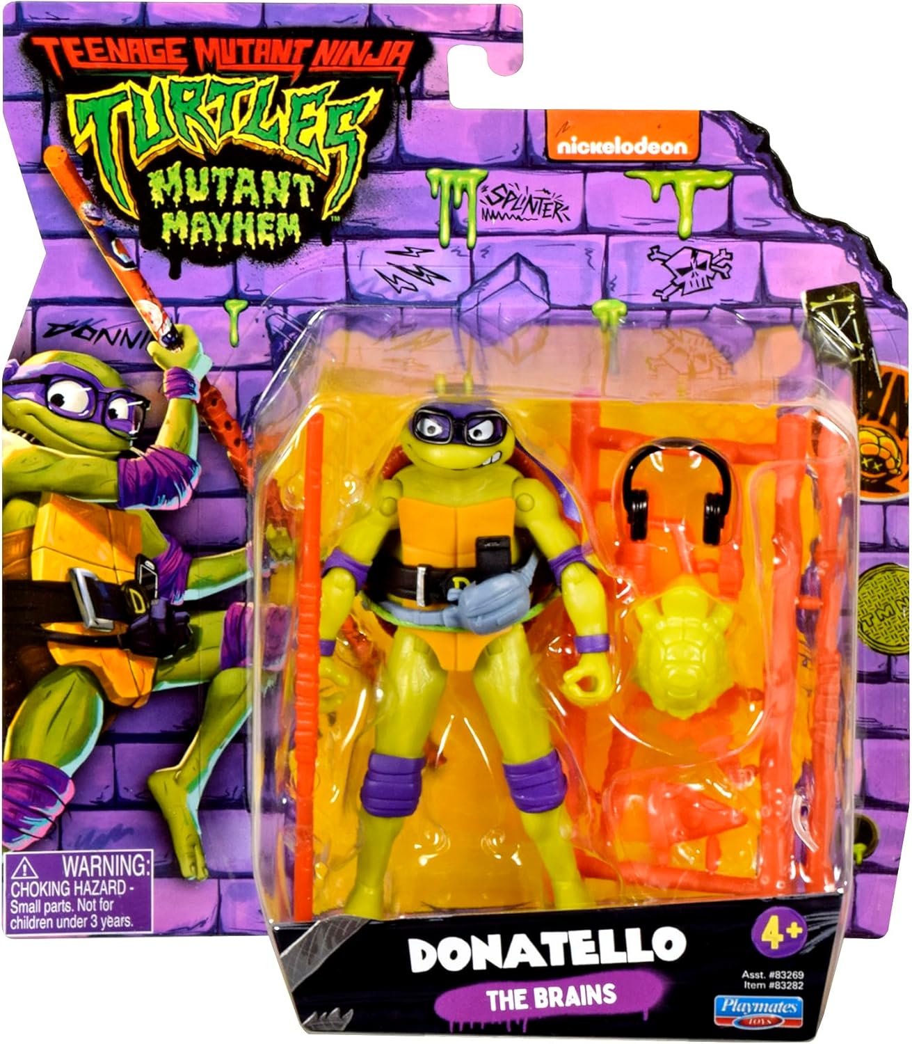 Teenage Mutant Ninja Turtles Mutant Mayhem Donatello action figure
