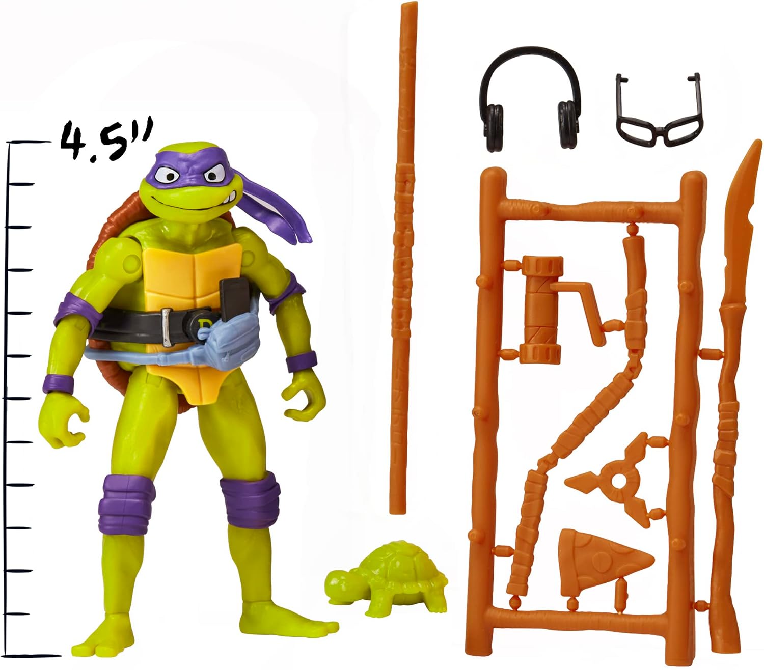 Teenage Mutant Ninja Turtles Mutant Mayhem Donatello action figure