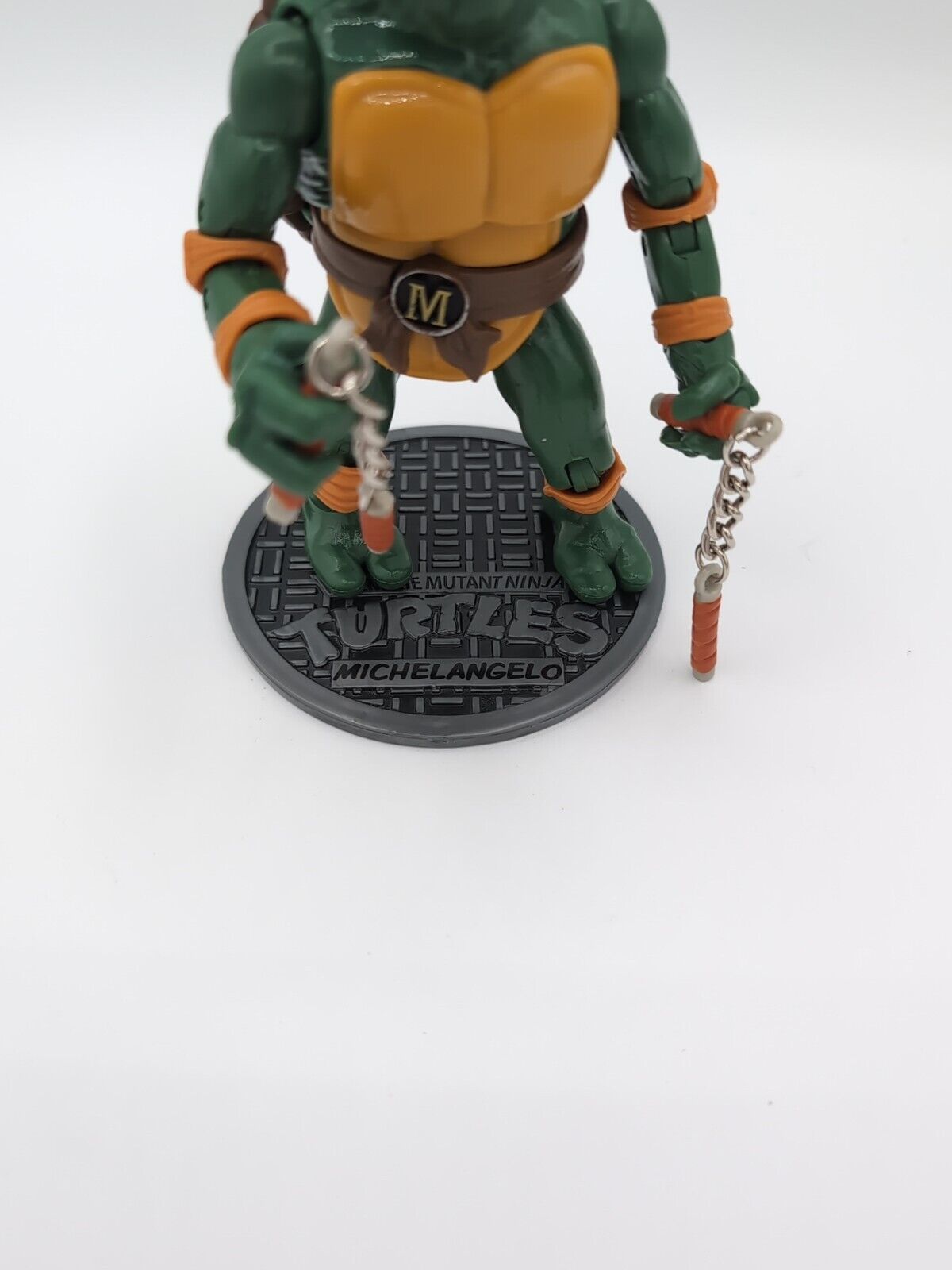 TMNT 7" Action Figure Michelangelo Teenage Mutant Ninja Turtles with Weapons