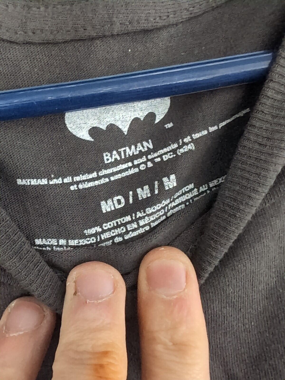 Gris - T-shirt DC Comics Joker - Batman Taille : M