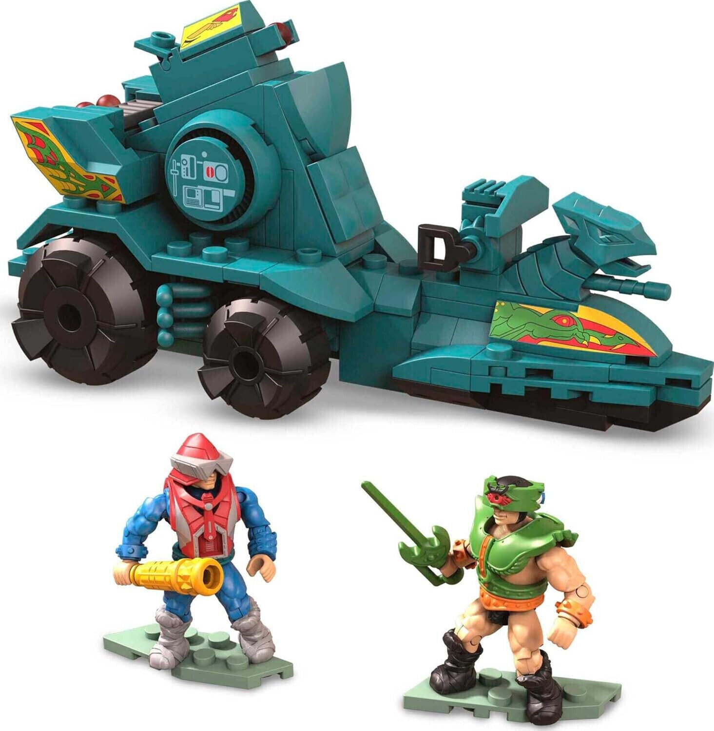 Mega Construx Masters of the Universe Battle Ram Tri-Klops Mekaneck Age 8 GWY75+ GWY75